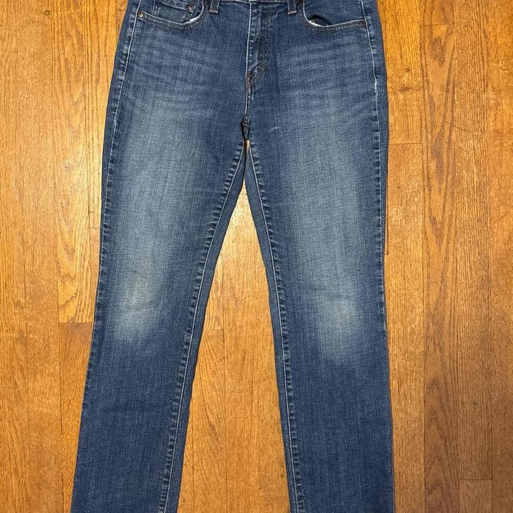 Levi-s Women's Blue and Navy Jeans